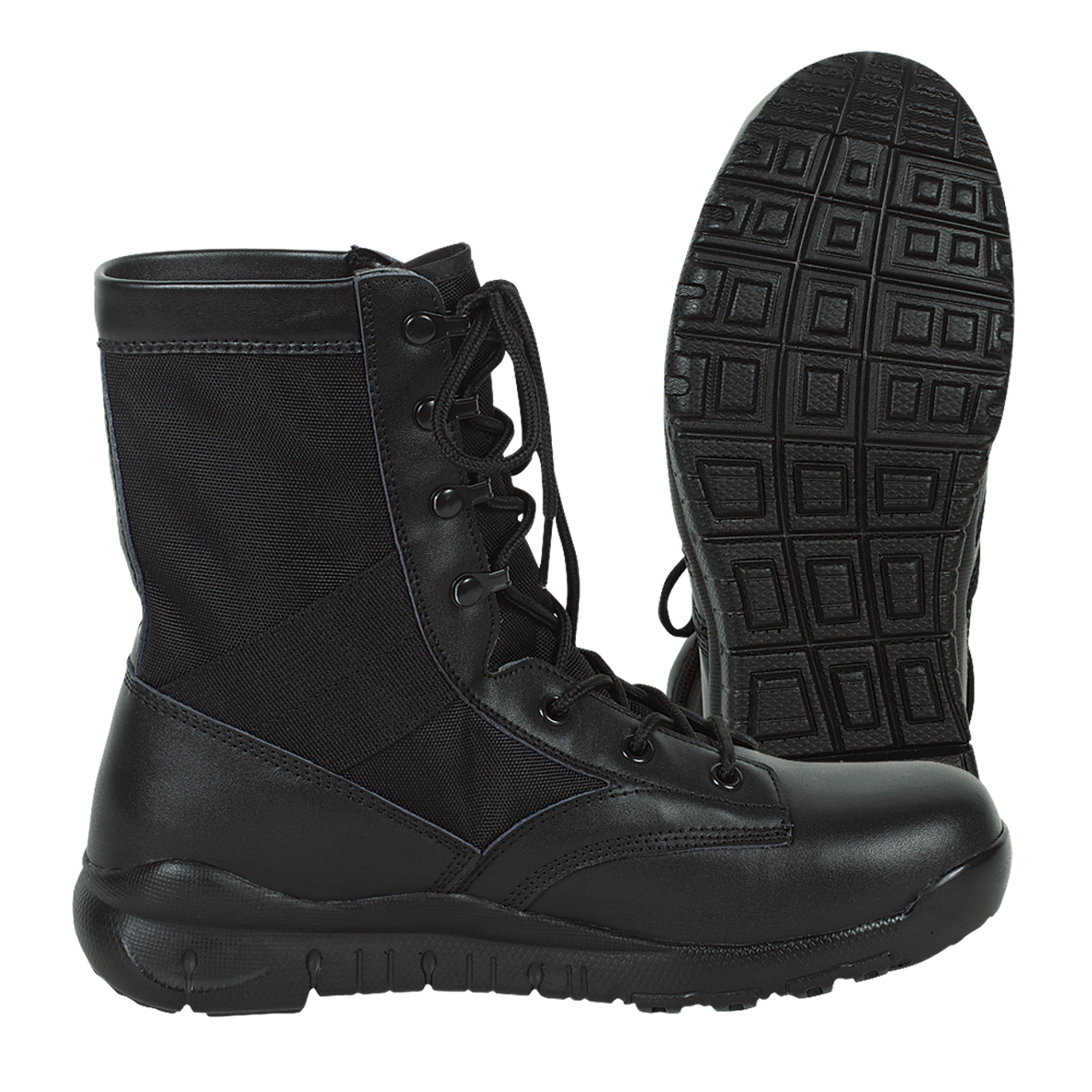 DELUXE VOODOO JUNGLE BOOTS-BLACK