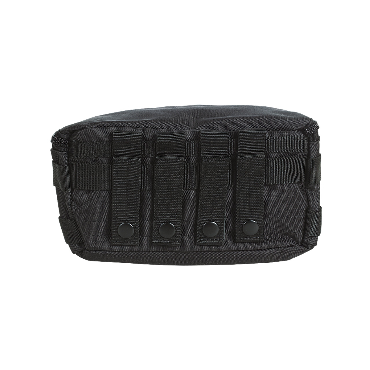 ROUNDED UTILITY POUCH-BLACK : 10X5X5