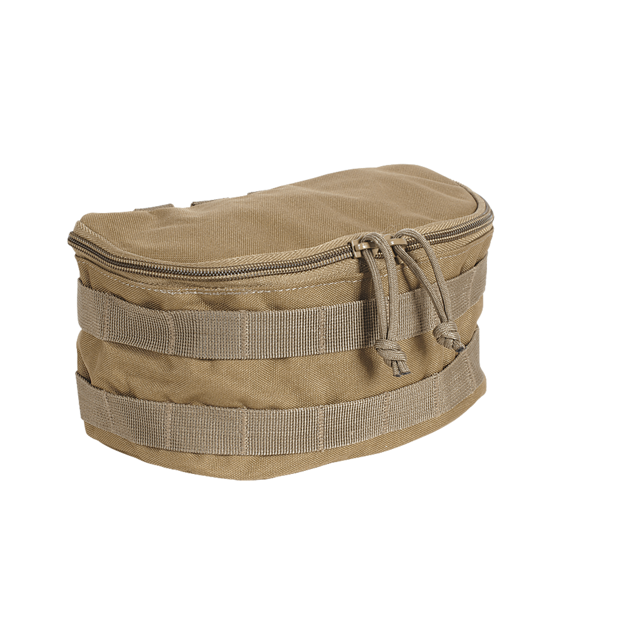 ROUNDED UTILITY POUCH-BLACK : 10X5X5