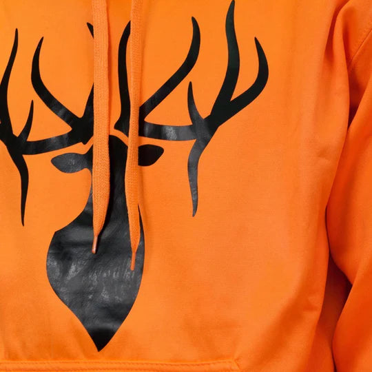 Blaze Orange Poly Hoodie