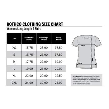 Rothco Womens Long Length Camo T-Shirt