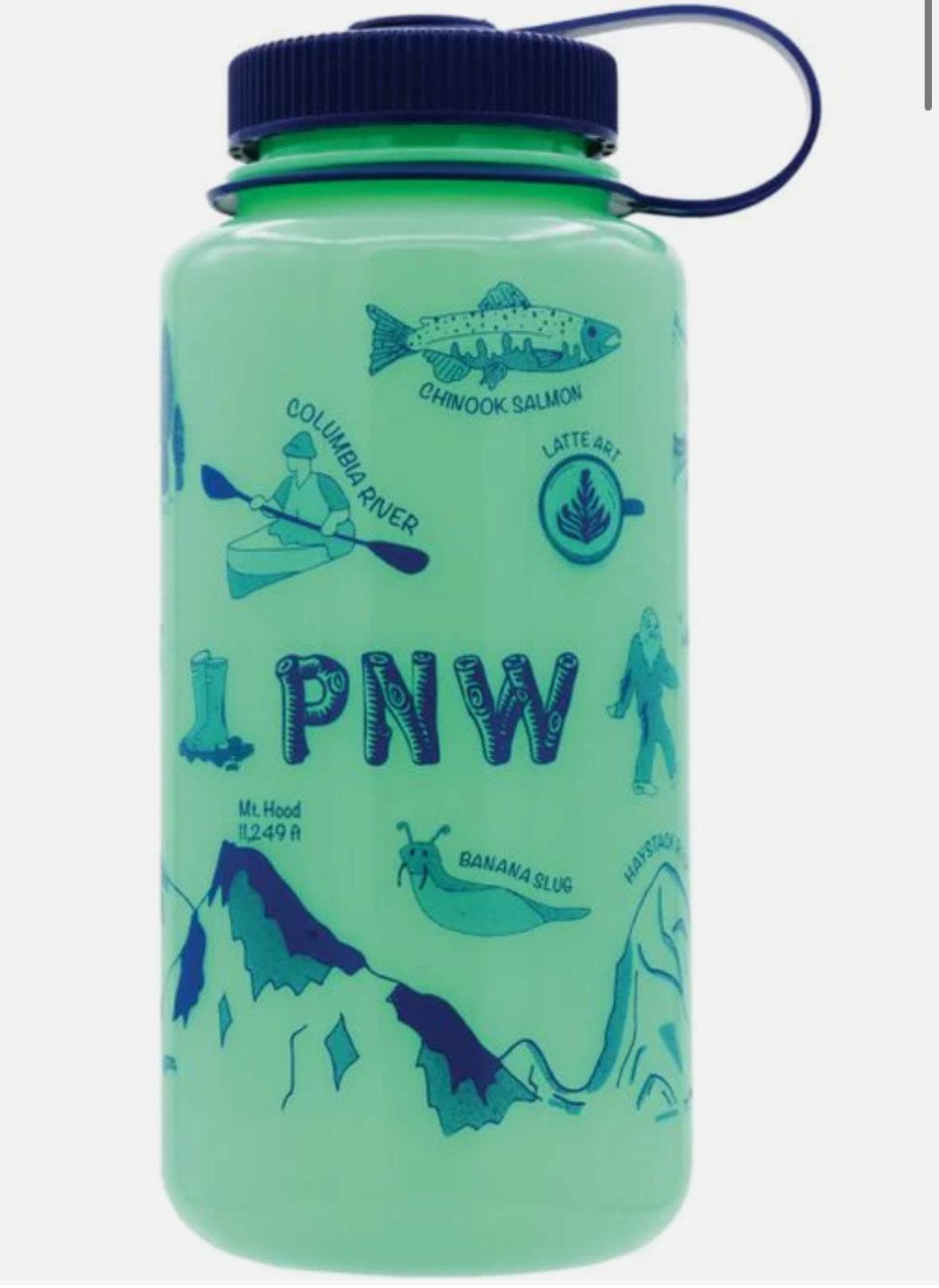 PNW GLOW WATER BOTTLE 32OX