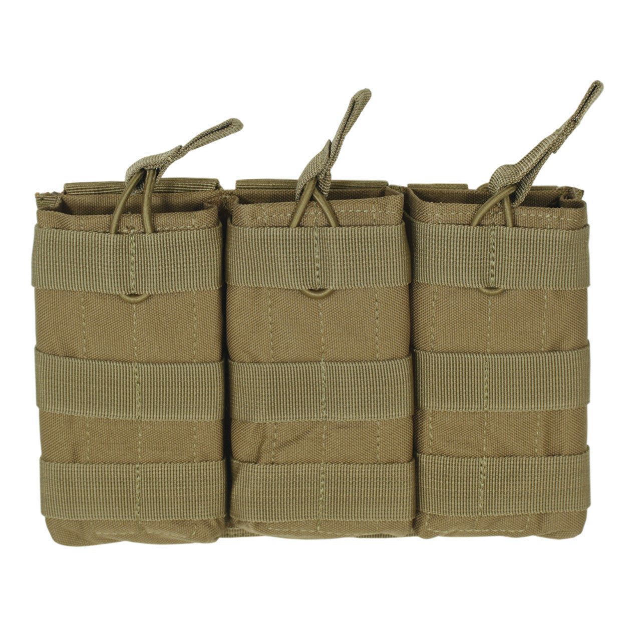 TRIPLE M4/M16 OPEN TOP MAG POUC-COYOTE