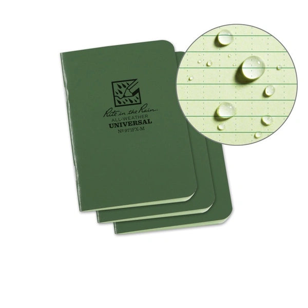 STAPLED NOTEBOOKS: 3 PACK
