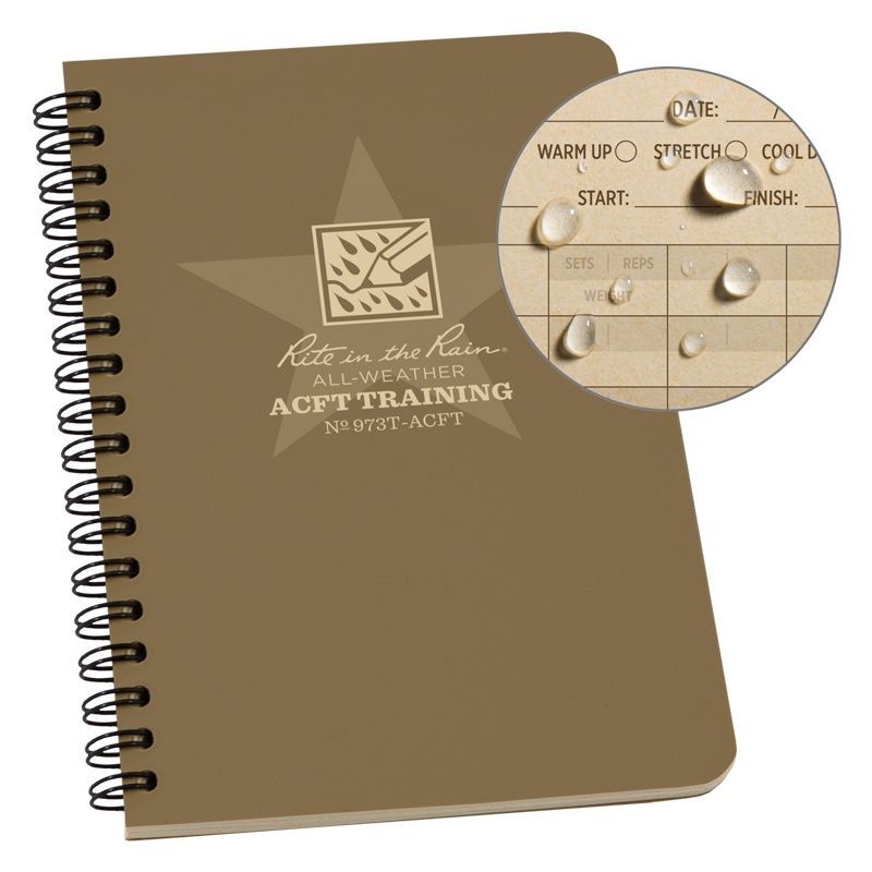 ACFT TRAINING NOTEBOOK