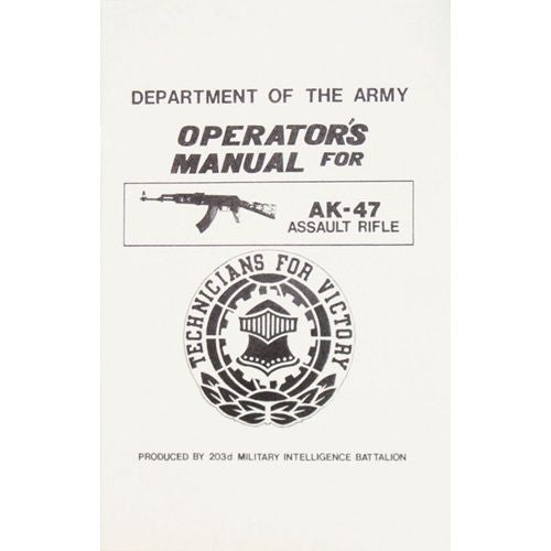 FIELD & TRAINING MANUALS