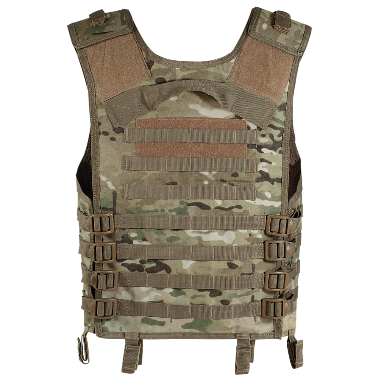 DELUXE UNIVERSAL VEST NO POUCH-MULTICAM : NO POUCHES