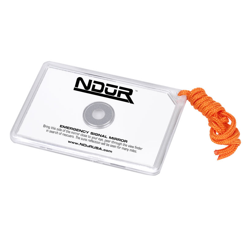 EMERGENCY SIGNAL MIRROR