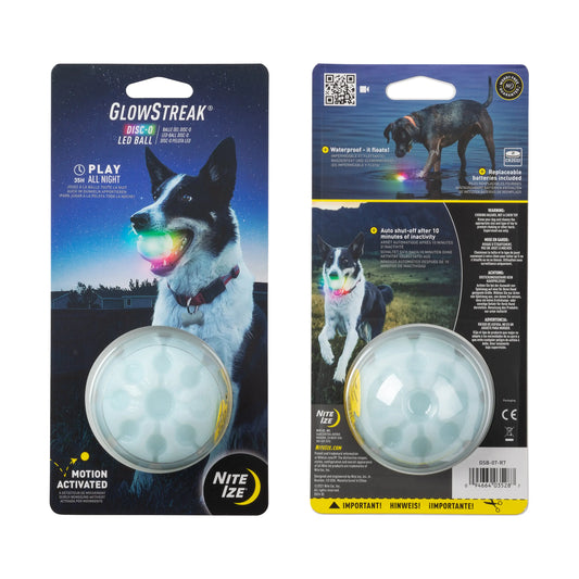 GLOWSTREAK® WILD™ LED BALL - DISC-O