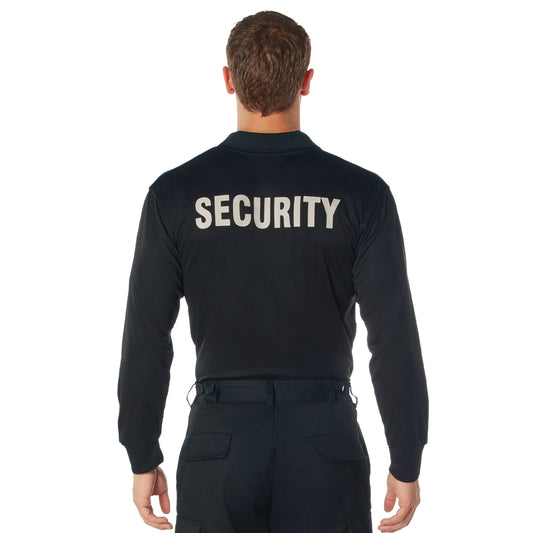 LONG SLEEVE MOISTURE WICKING SECURITY SHIRT