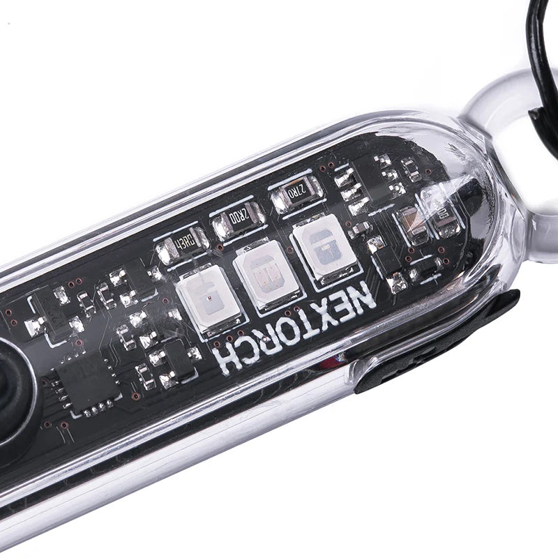 NEXTORCH K40 Multi-light Source Keychain Flashlight