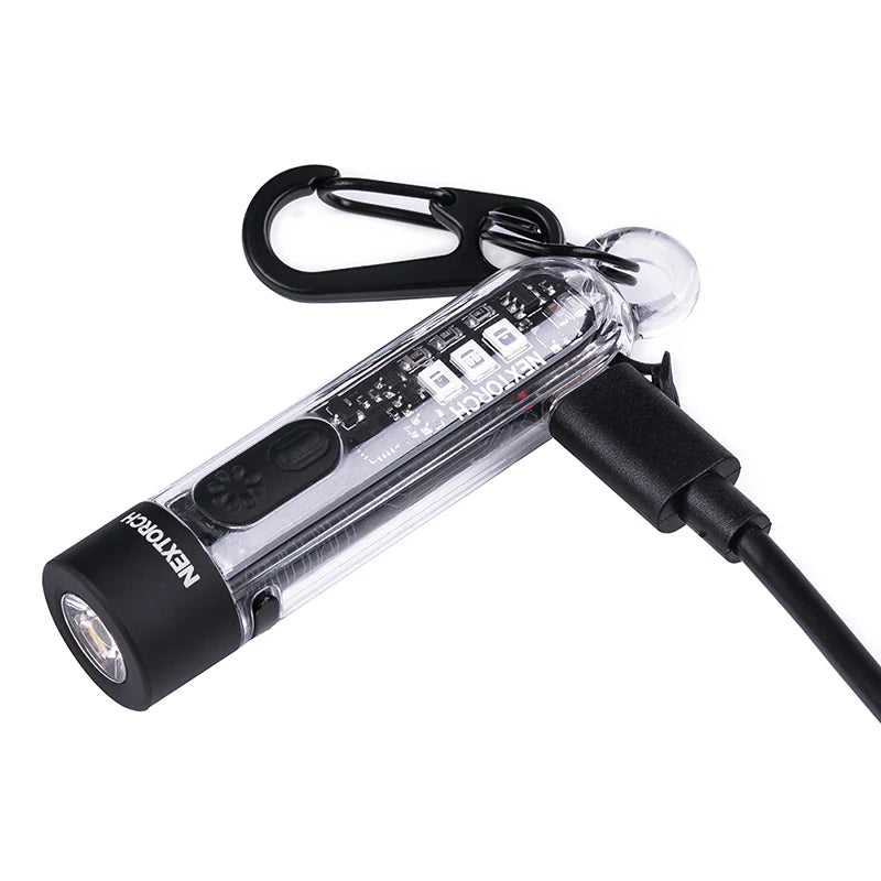 NEXTORCH K40 Multi-light Source Keychain Flashlight