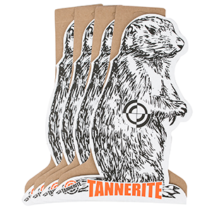 Tannerite® Prairie Dog Target ~ Single Pack of 4 Cardboard Targets