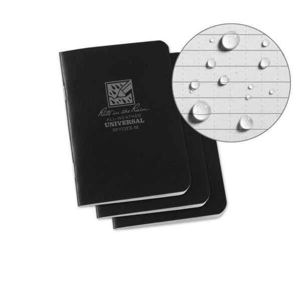 STAPLED NOTEBOOKS: 3 PACK