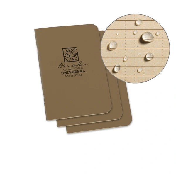 STAPLED NOTEBOOKS: 3 PACK