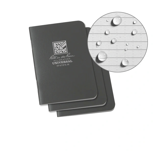 STAPLED NOTEBOOKS: 3 PACK