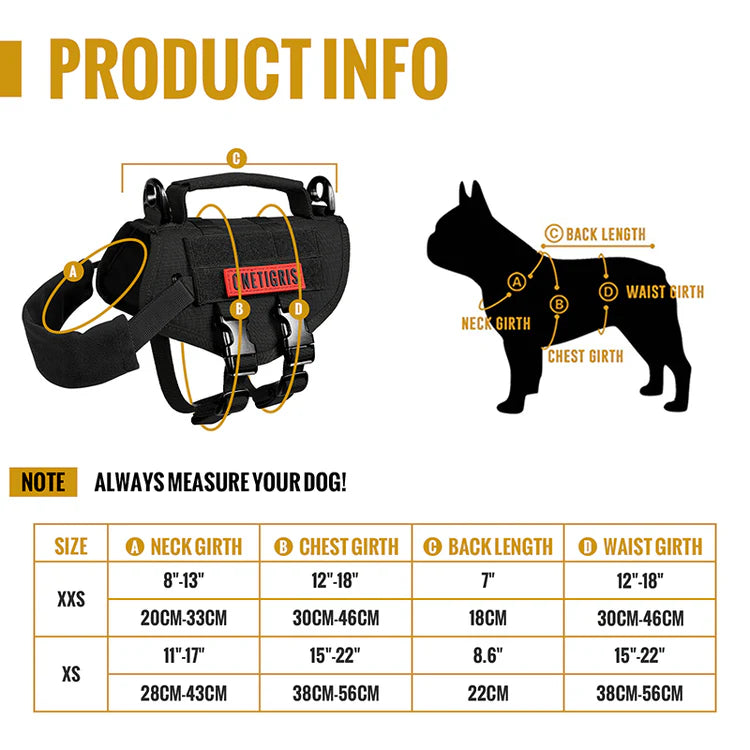 BEAST MOJO Small Dog Harness