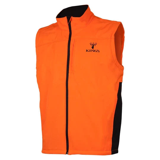 Blaze Orange Soft Shell Vest