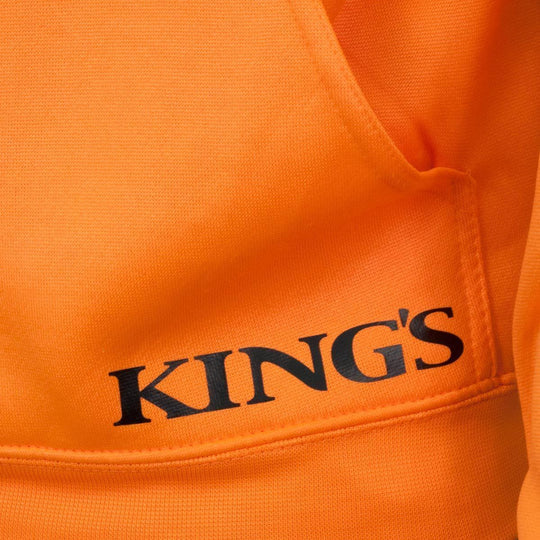 Blaze Orange Poly Hoodie
