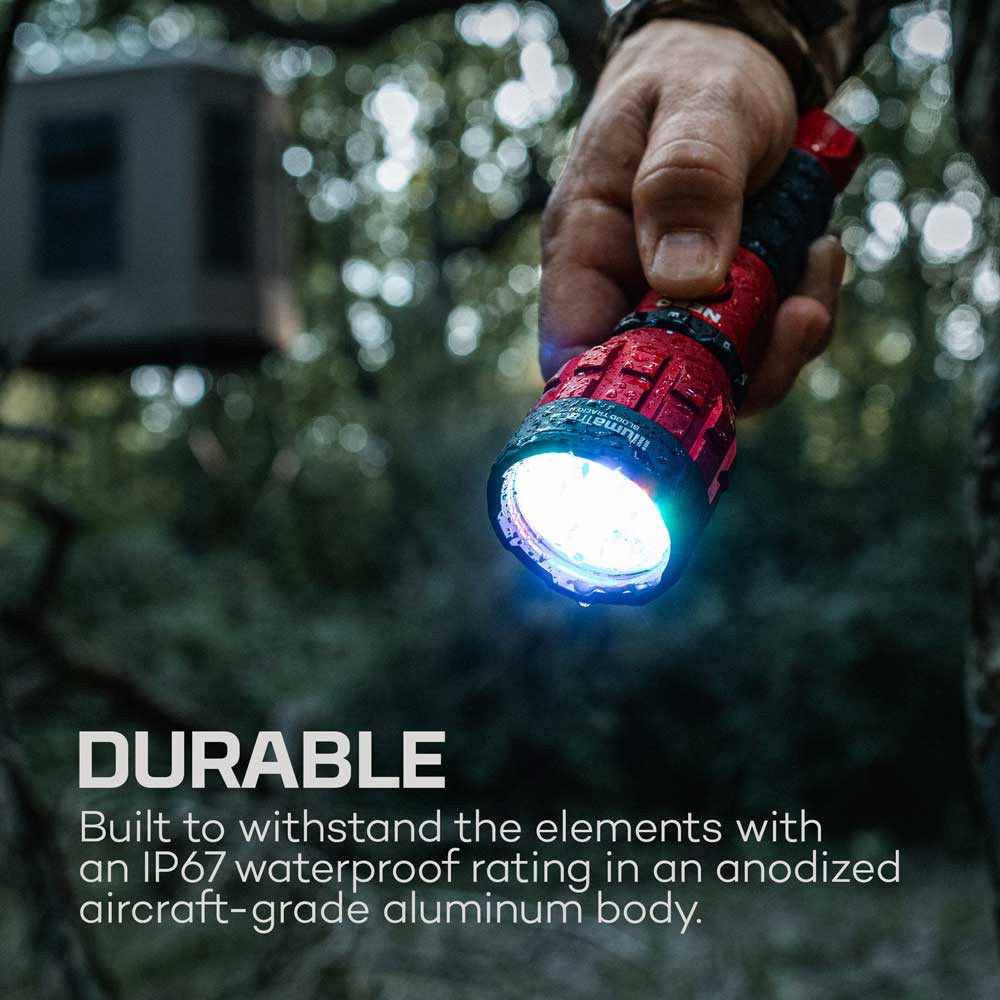 ILLUMATRACE™ BLOOD TRACKER FLASHLIGHT Precision Blood Tracking for Every Hunter