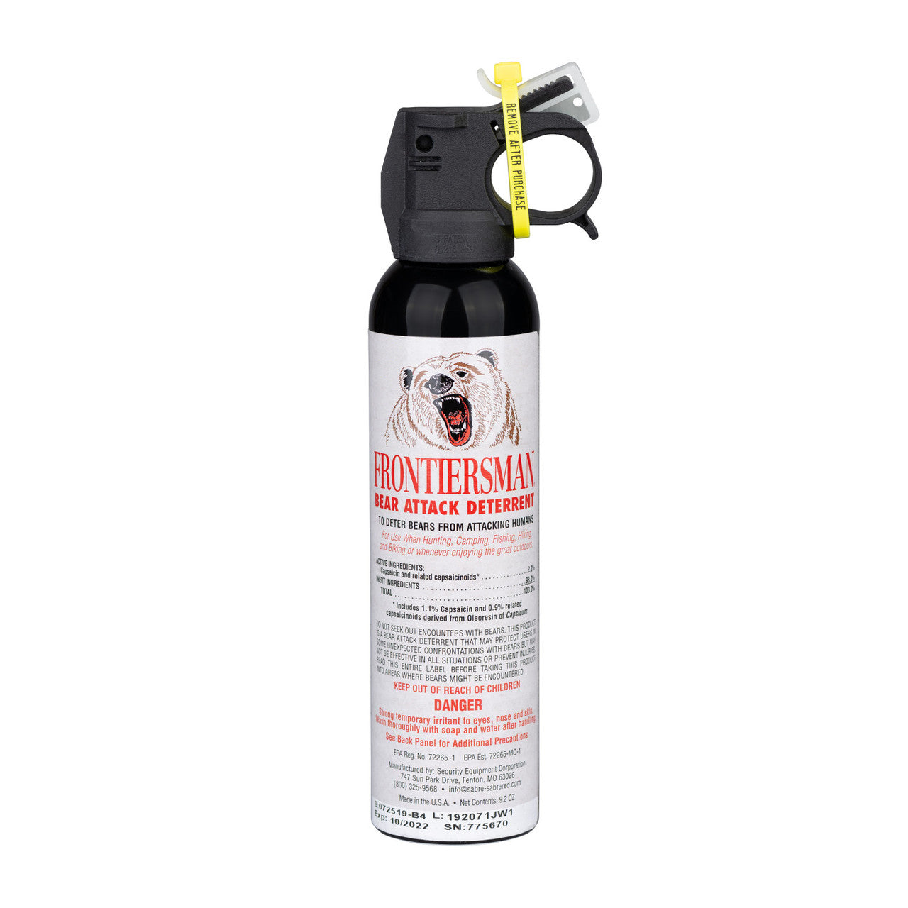 9.2 OZ BEAR SPRAY