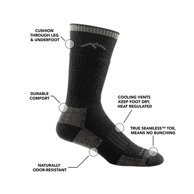 DARN TOOUGH HUNTING BOOT MIDWEIGHT W/FULL CUSHION