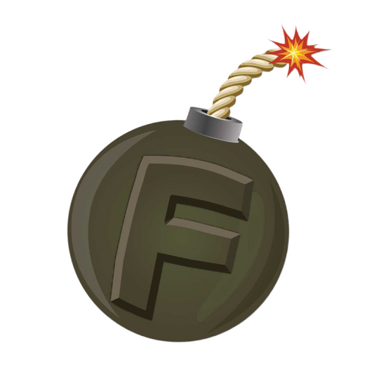 STICKER, F-BOMB