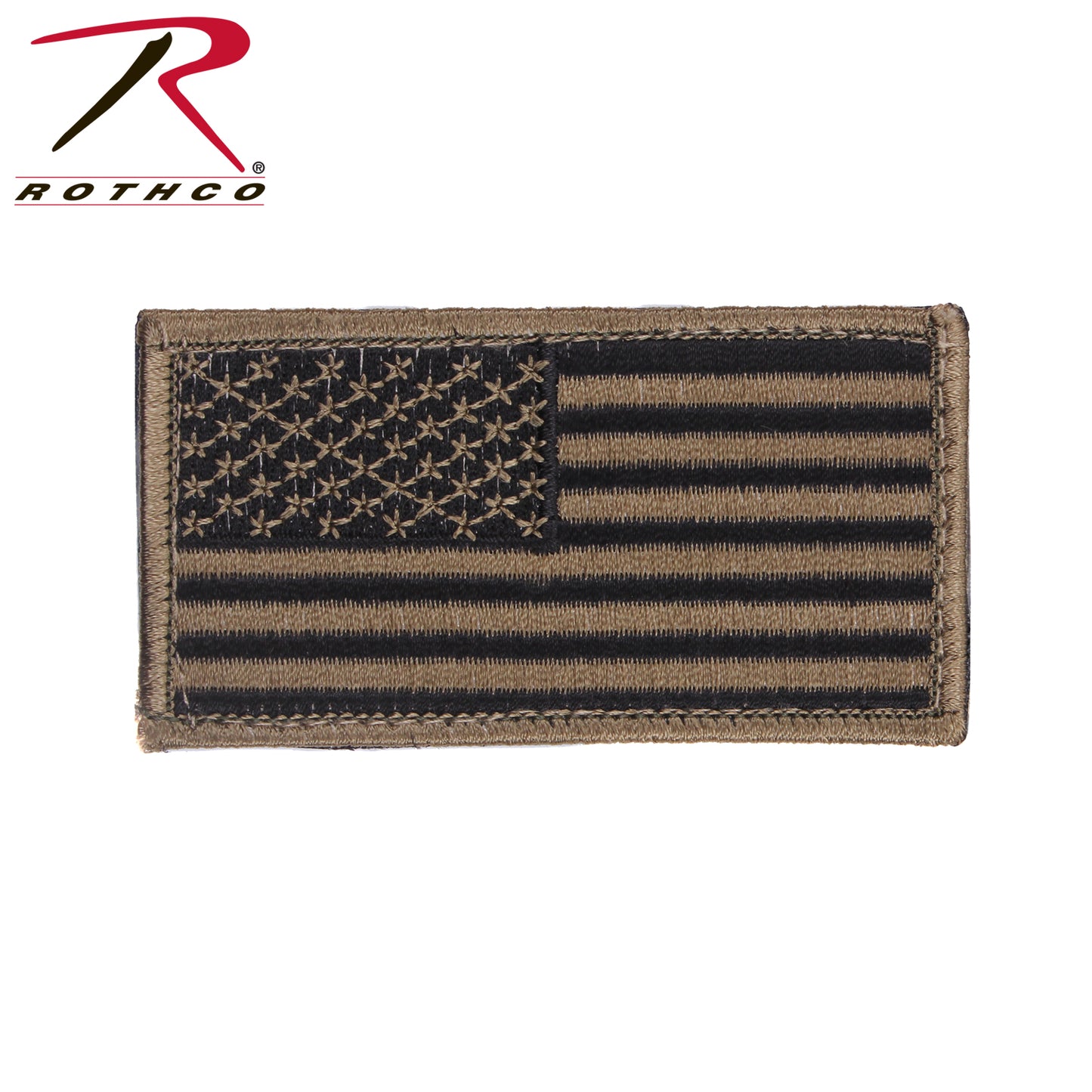 AMERICAN FLAG PATCH W/HOOK & LOOP