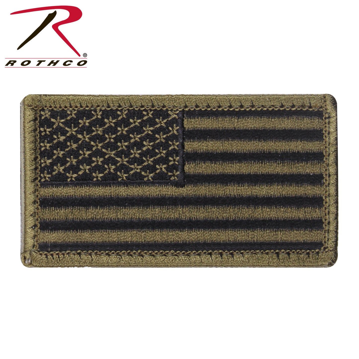 AMERICAN FLAG PATCH W/HOOK & LOOP