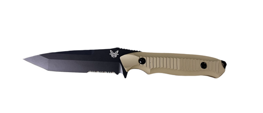 BENCHMADE NIMRAVUS-COY/BLACK : TANTO, SERR