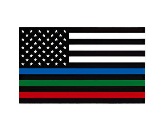 STICKER, RBG FLAG