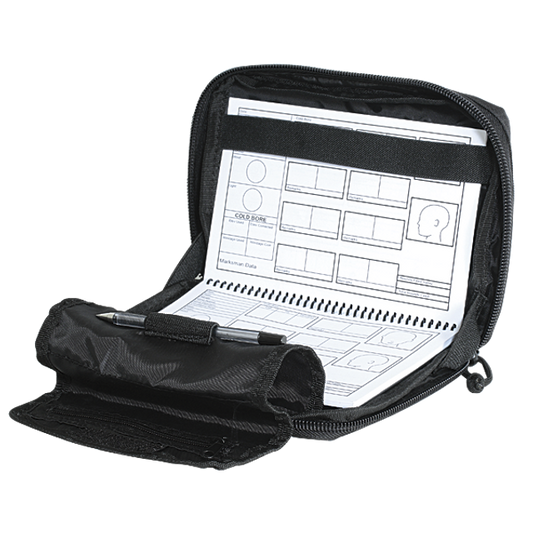 SNIPER'S DATA BOOK POUCH-BLACK