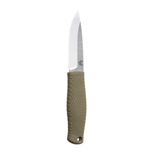 BENCHMADE PUUKKO-GREEN/SILVER : DROP, STRGT