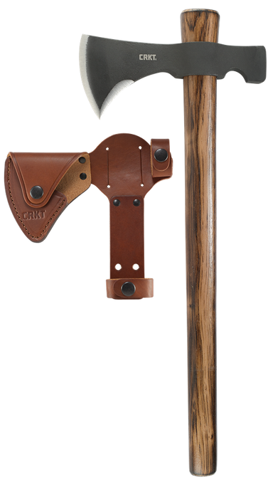 CRKT WOODS CHOGAN™ T-HAWK-HICKORY/SILV : HATCHET