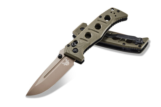 BENCHMADE MINI ADAMAS-FLAT EARTH : DROP, STRGHT