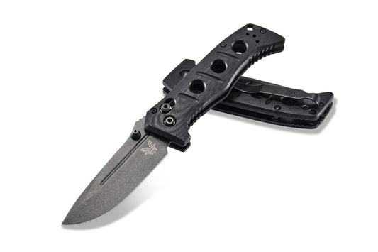 BENCHMADE MINI ADAMAS-black : DROP, STRGHT