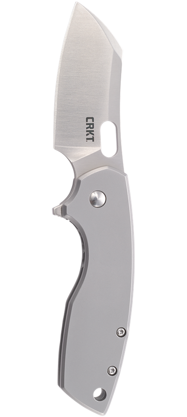 CRKT PILAR® LARGE-SILVER/SILVE : PLAIN EDGE