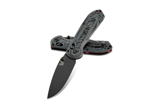 BENCHMADE FREEK-BLACK/GREY : DROP, STRGHT