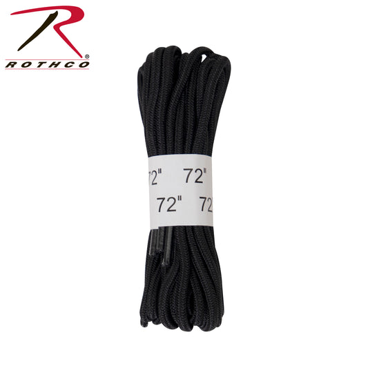 BOOT LACES-BLACK : 72"