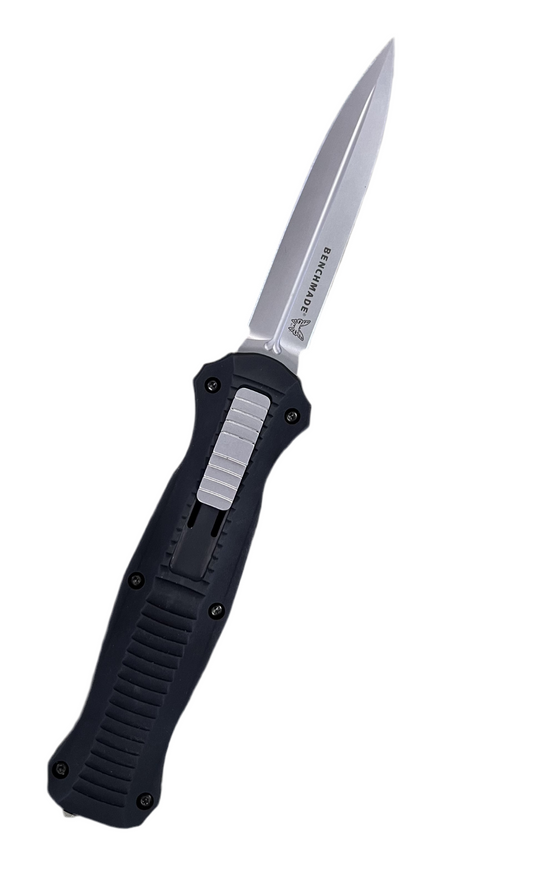 BENCHMADE AUTO INFIDEL**DISC**-BLACK/SILVER : OTF