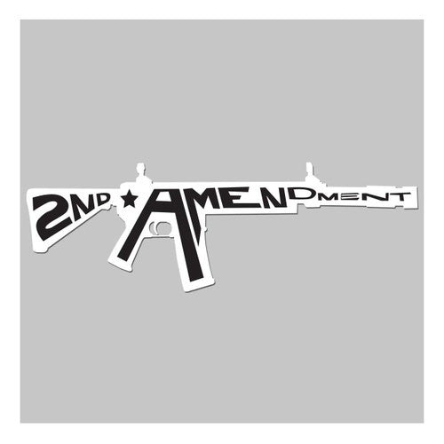 STICKER, 2ND AMMENDANT AR-WHT/BLK