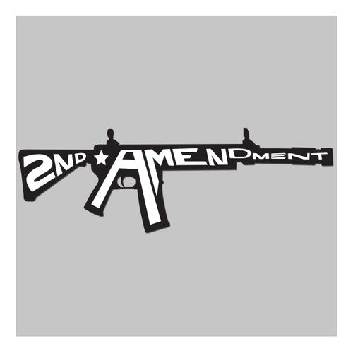 STICKER, 2ND AMMENDANT AR-BLK/WHT
