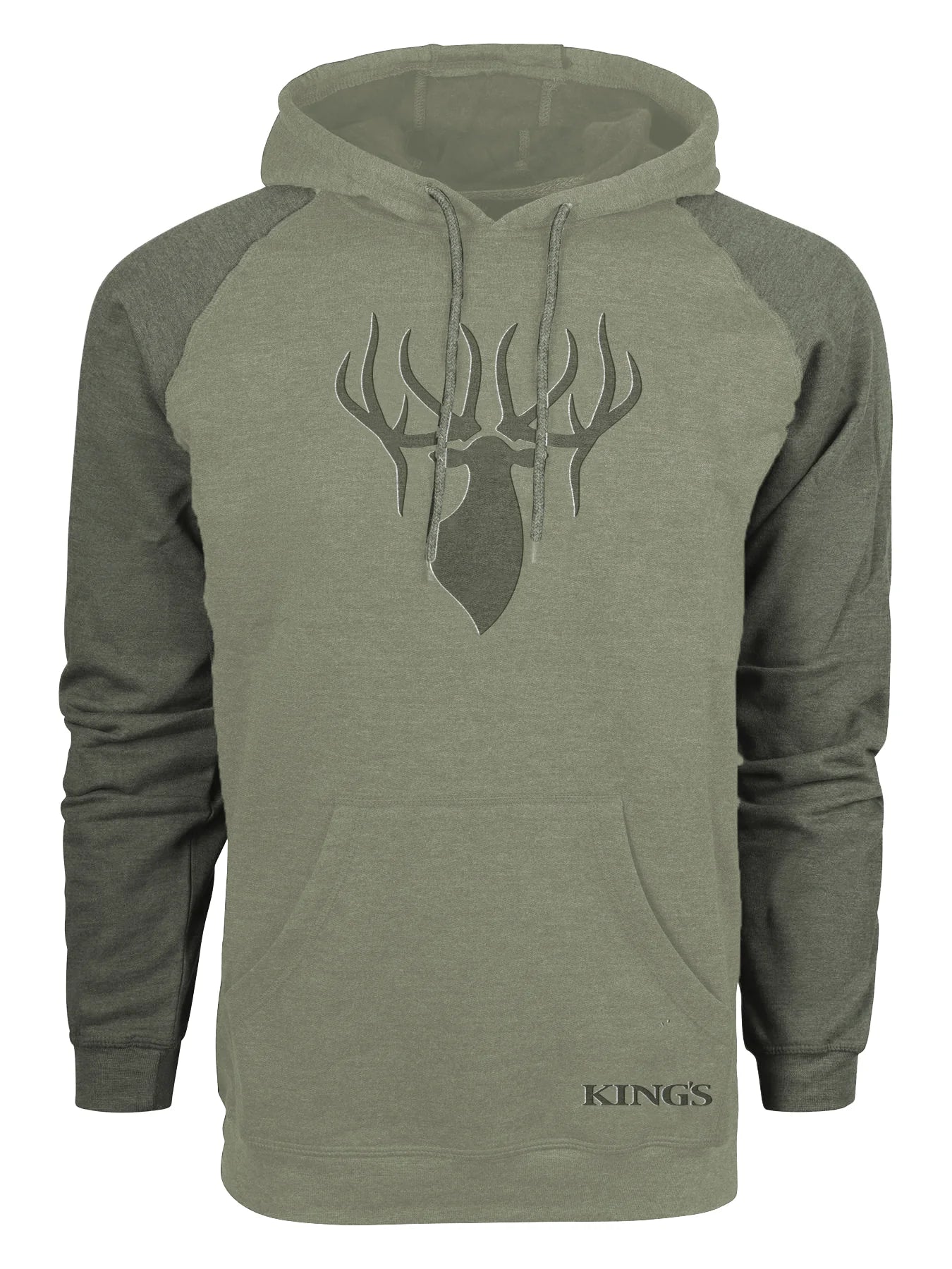 KINGS LOGO TRIBLEND FLEECE HOODIE