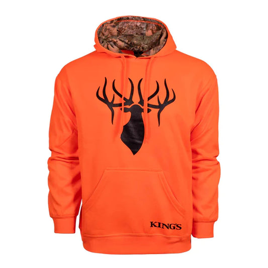 Blaze Orange Poly Hoodie