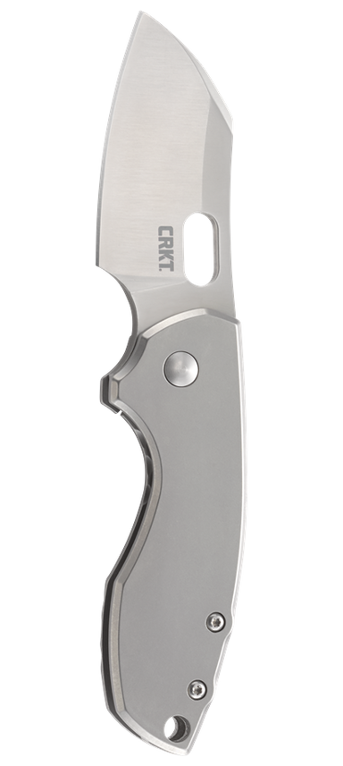 CRKT PILAR®-SILVER/SILVE : PLAIN EDGE