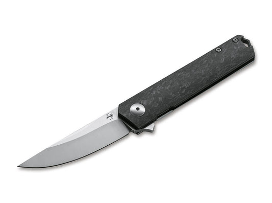 BOKER BP KWAIKEN COMPACT FLIPPER MARBLE CARBON