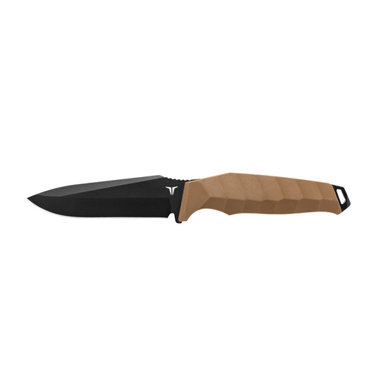 TRUE UTILITY FIXED BLADE KNIFE The Full Tang 4” Drop Point Blade EDC Essential